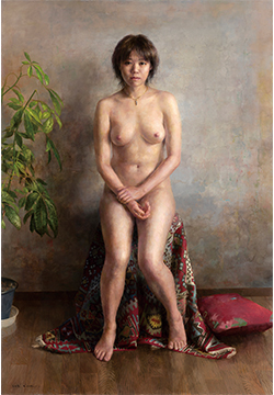 木原和敏　北窓の側で