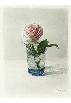 木原和敏　一輪のバラ