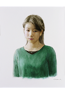 木原和敏　緑衣